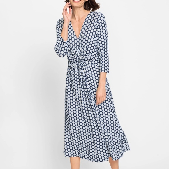 Olsen (Germany) dress NWT size 12 cotton/modal - Picture 1 of 7